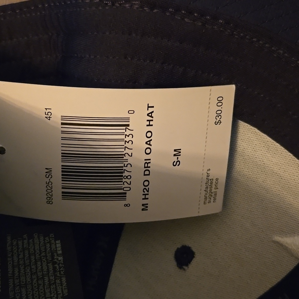 NWT Blue Hurley Fitted S/M Hat - Picture 2 of 4